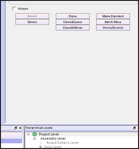 case design select assembly for batch move