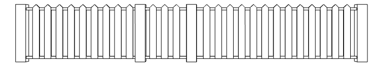 Fence Design Software fence in 2D drawing - 