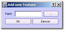 Add new Texture window