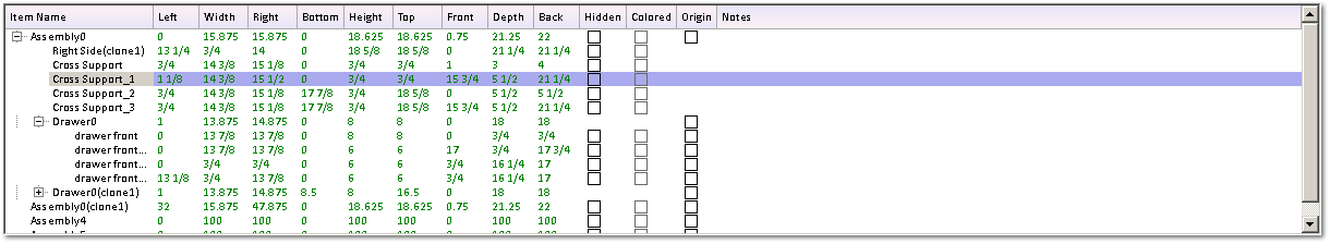 General Spreadsheet