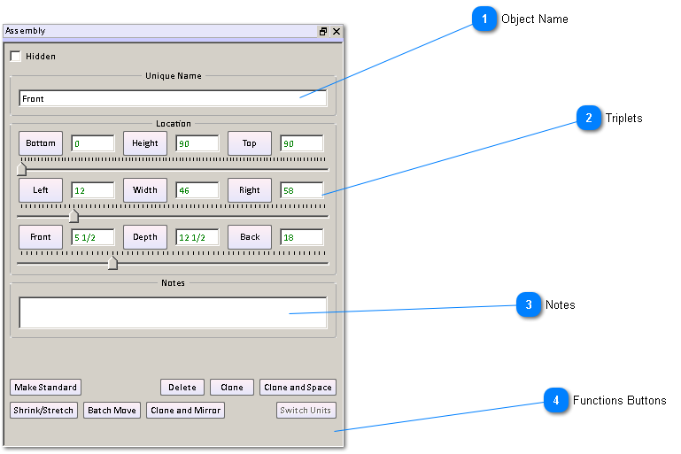 Object Level Forms