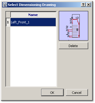 Select Existing Drawing to Edit