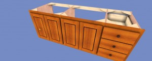 3d visual of cabinet