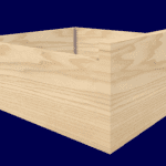 desk drawer created with cabinet design software