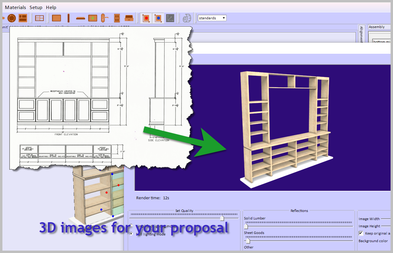 Cabinet design software in your woodworking business 