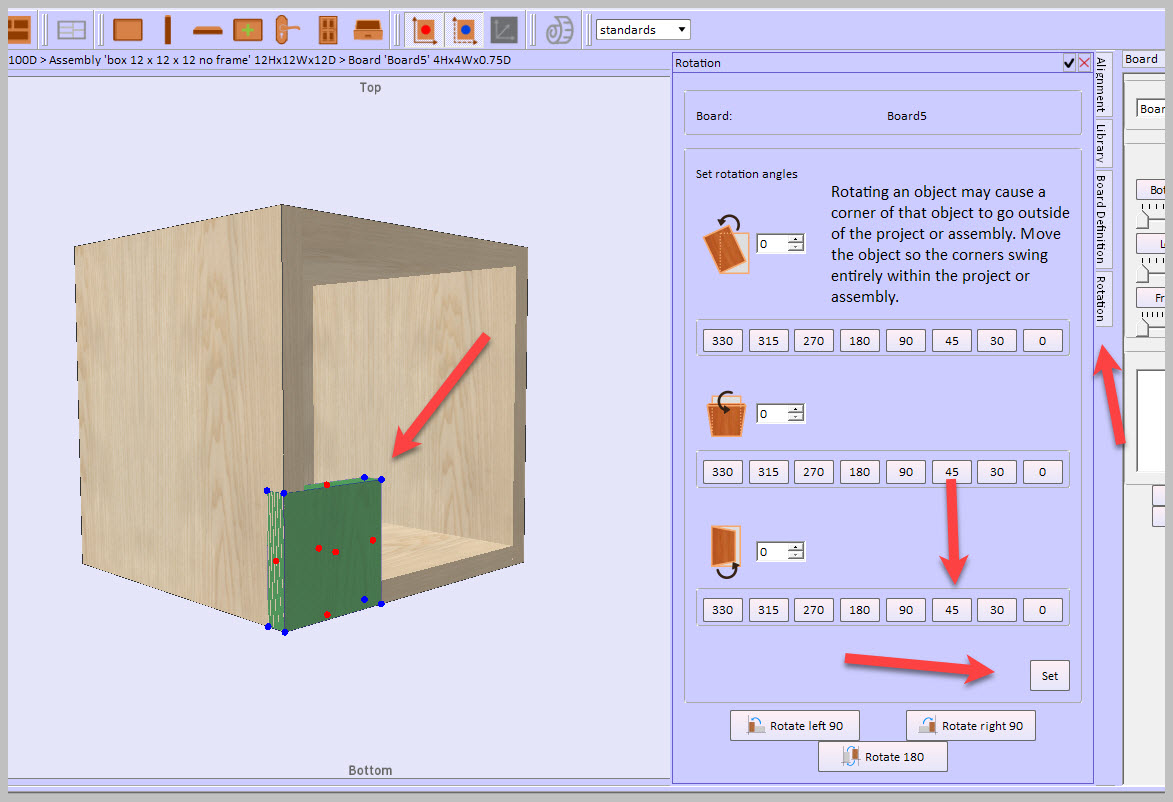 rotate objects