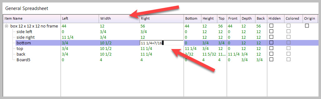 spreadhsheet calculator