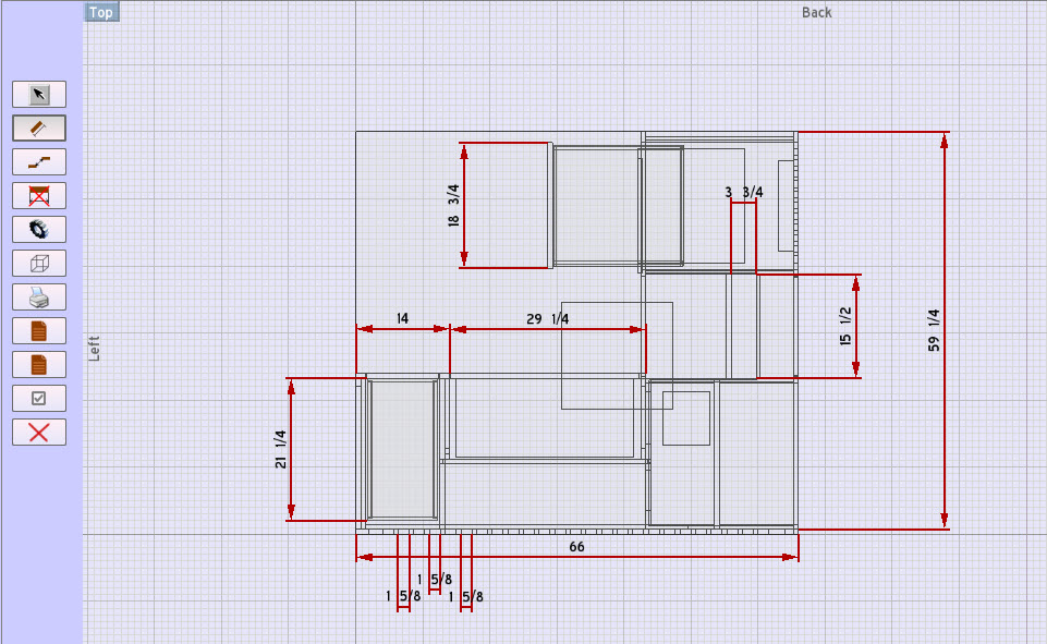 image of L shaped build a desk project