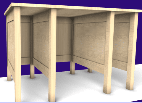 Custom desk design software with Sketchlist 3D