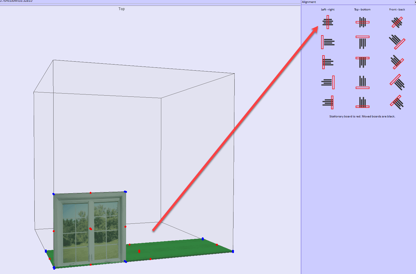 set up centering