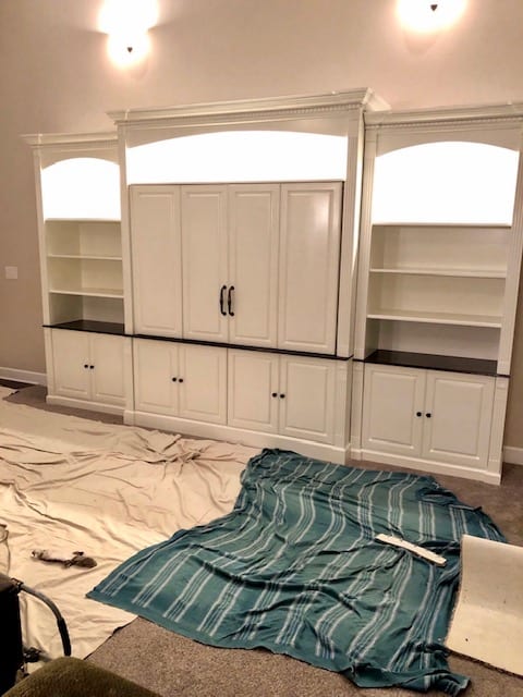 wall entertainment center