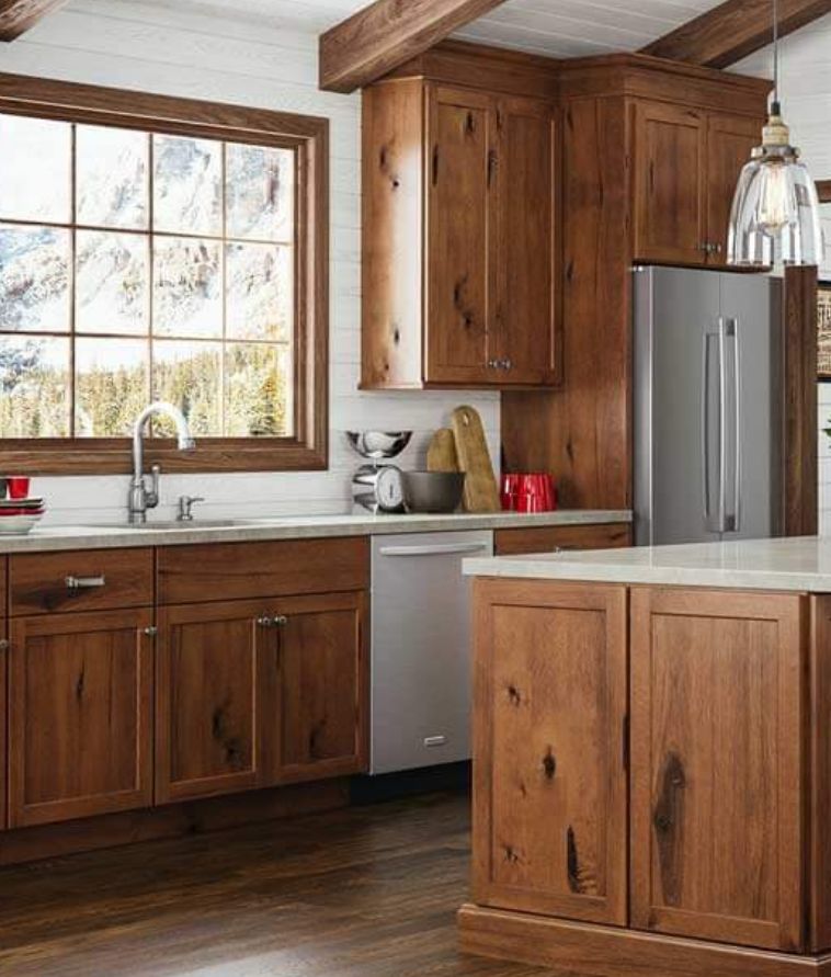 sample cabinet on wall